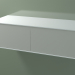 Modelo 3d Caixa dupla (8AUEВB02, Glacier White C01, HPL P02, L 120, P 50, H 36 cm) - preview