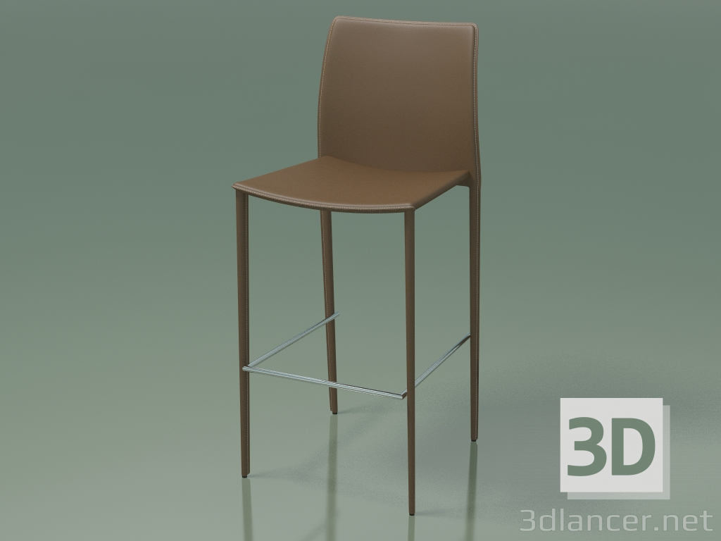 modèle 3D Chaise demi-bar Grand (112688, cappuccino) - preview