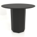 3d model Dining table DT 11 (D=900х750, wood black) - preview
