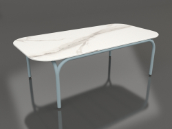 Кофейный стол (Blue grey, DEKTON Aura)