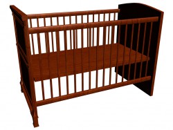 Cot for children 120 x 60