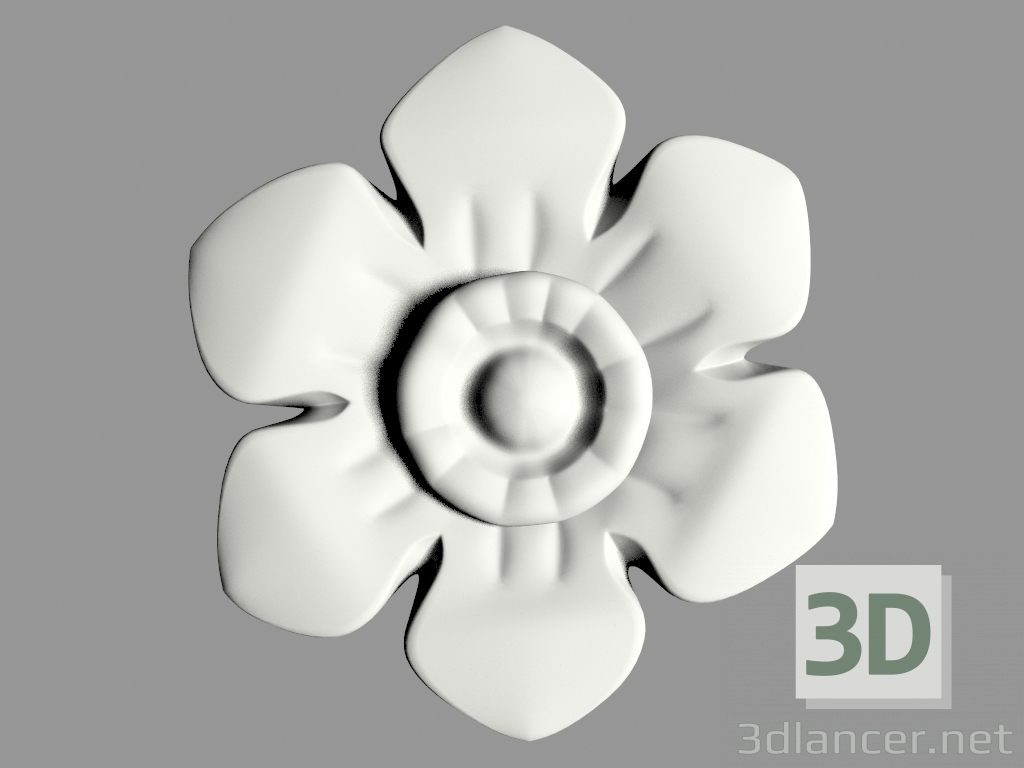 modèle 3D Décoration murale (F122) - preview