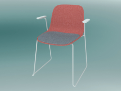 Chair with armrests SEELA (S314 with padding)