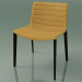 3 डी मॉडल कुर्सी 3118 (4 लकड़ी के पैर, हटाने योग्य चमड़े के असबाब के साथ, पच्चर) - पूर्वावलोकन