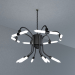 3d chandelier classic style (lighting) model buy - render