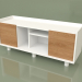 3d model TV cabinet with shelves (30161) - preview