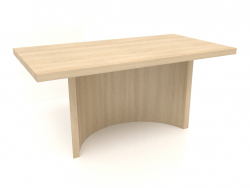 टेबल आरटी 08 (1600x846x750, लकड़ी सफेद)