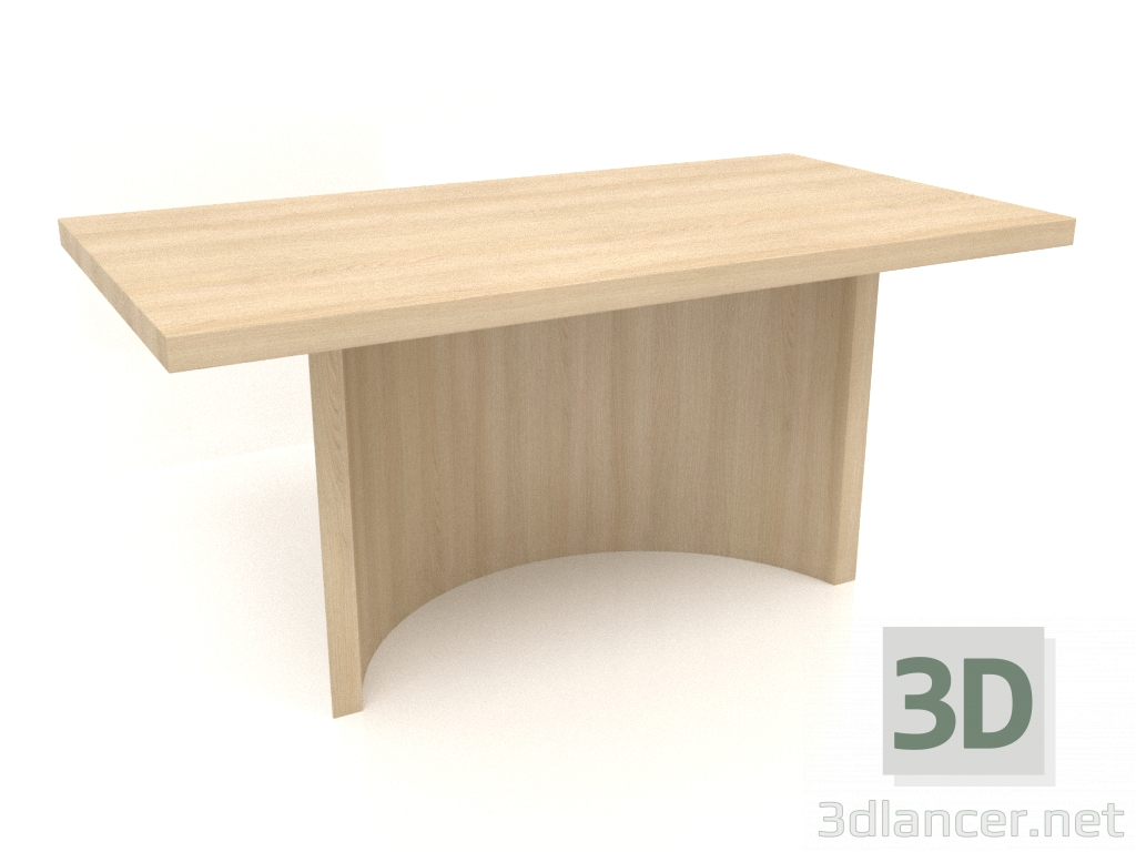 3 डी मॉडल टेबल आरटी 08 (1600x846x750, लकड़ी सफेद) - पूर्वावलोकन