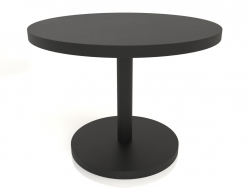 Dining table DT 012 (D=1000x750, wood black)