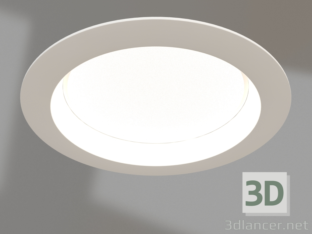 3d model Lámpara IM-CYCLONE-R280-40W Day4000 (WH, 90 grados) - vista previa