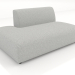 3d model Sofa module 1 seater (XL) 103x100 extended to the left - preview