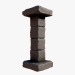 modello 3D di Vecchio pilastro comprare - rendering