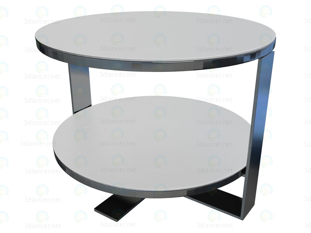 modello 3D Basso tavolo ter60b2 - anteprima