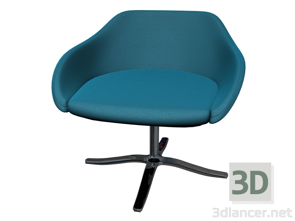 3d model Asiento de tortuga - vista previa