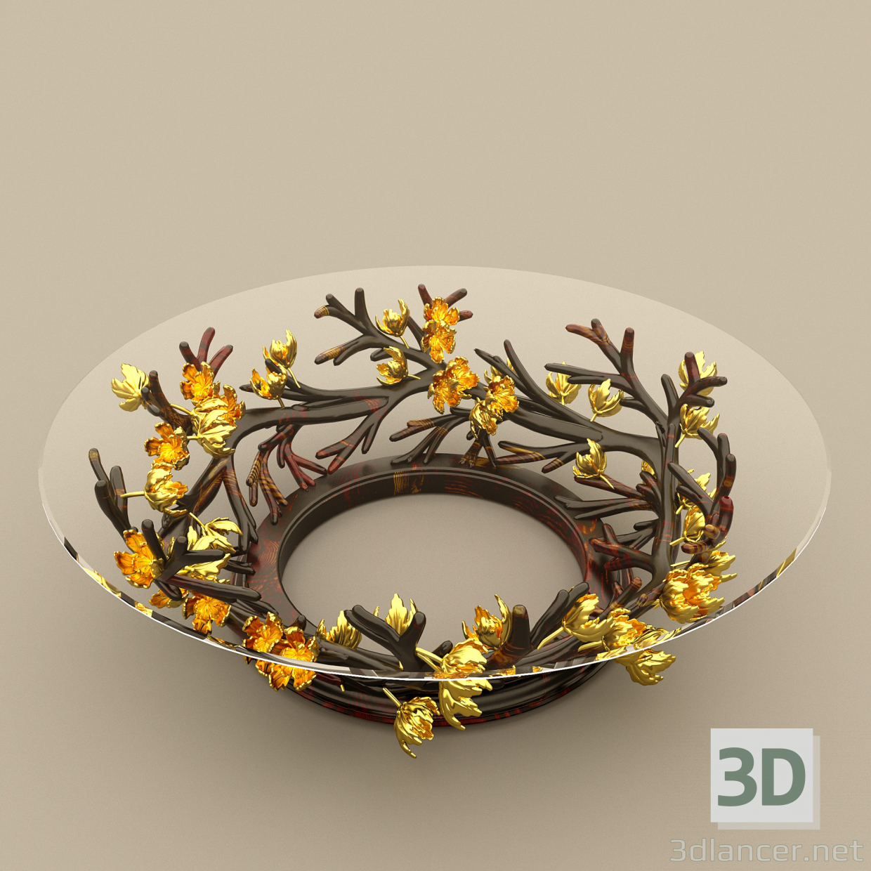 3d model carved table - preview 3d model carved table - preview