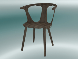 Stuhl dazwischen (SK1, H 77 cm, 58 x 54 cm, geräucherte geölte Eiche)