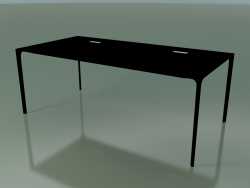 Table de bureau rectangulaire 0817 (H 74 - 100x200 cm, stratifié Fenix F02, V39)