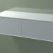 modèle 3D Boîte double (8AUEВB02, Glacier White C01, HPL P03, L 120, P 50, H 36 cm) - preview