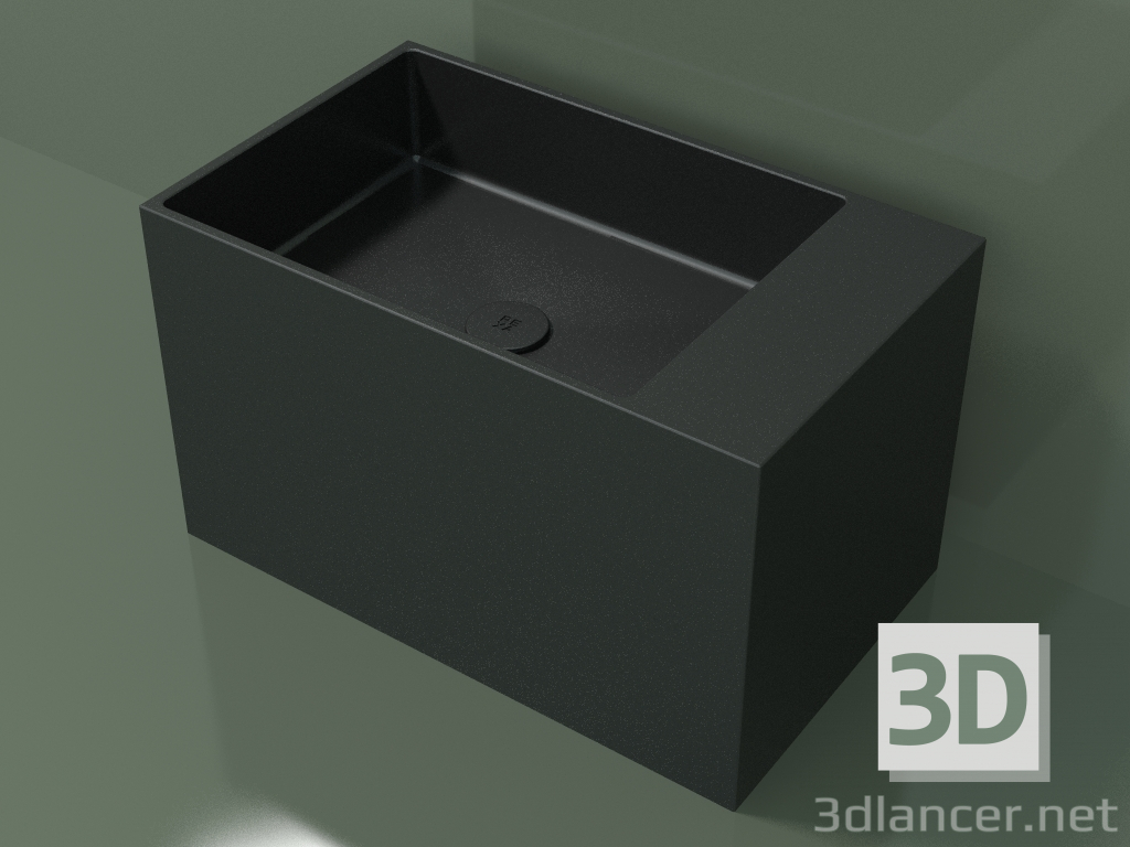 modello 3D Lavabo da appoggio (01UN32102, Deep Nocturne C38, L 60, P 36, H 36 cm) - anteprima
