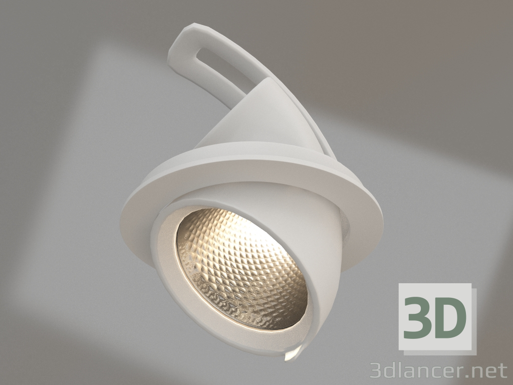 3D Modell Lampe LTD-150WH-EXPLORER-30W Tagweiß 38 Grad - Vorschau