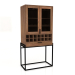 3d model Travis wine cabinet (Walnut) - preview