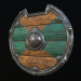 3d Viking Shield (4 texture sets) model buy - render