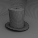 modello 3D di cappello comprare - rendering