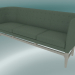 3d model Triple sofa Mayor (AJ5, H 82cm, 62x200cm, White oiled oak, Divina - 944) - preview