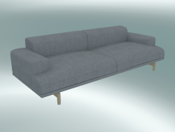 Sofa Triple Compose (Fiord 151)