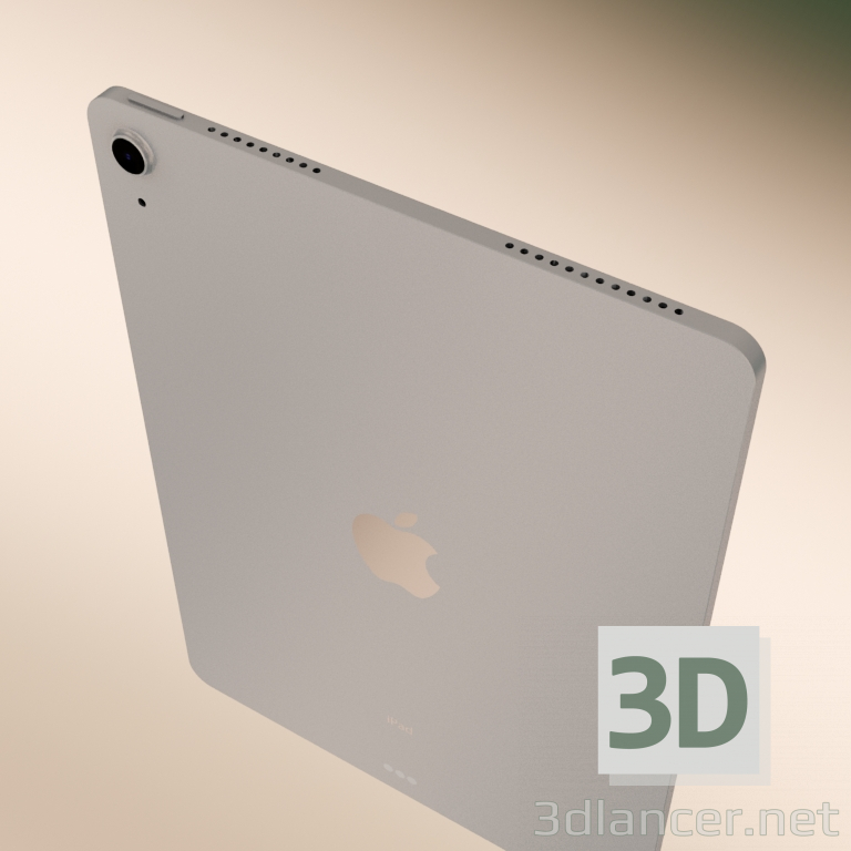 3d Tablet Apple iPad Air 4 (2020) model buy - render