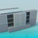 3d model Low cabinets - preview