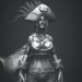 Chica - Pirata 3D modelo Compro - render