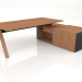 modèle 3D Table de travail Viga Executive V06P (2344x1801) - preview