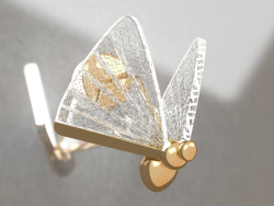 Sconce Butterfly gold (08444.33)
