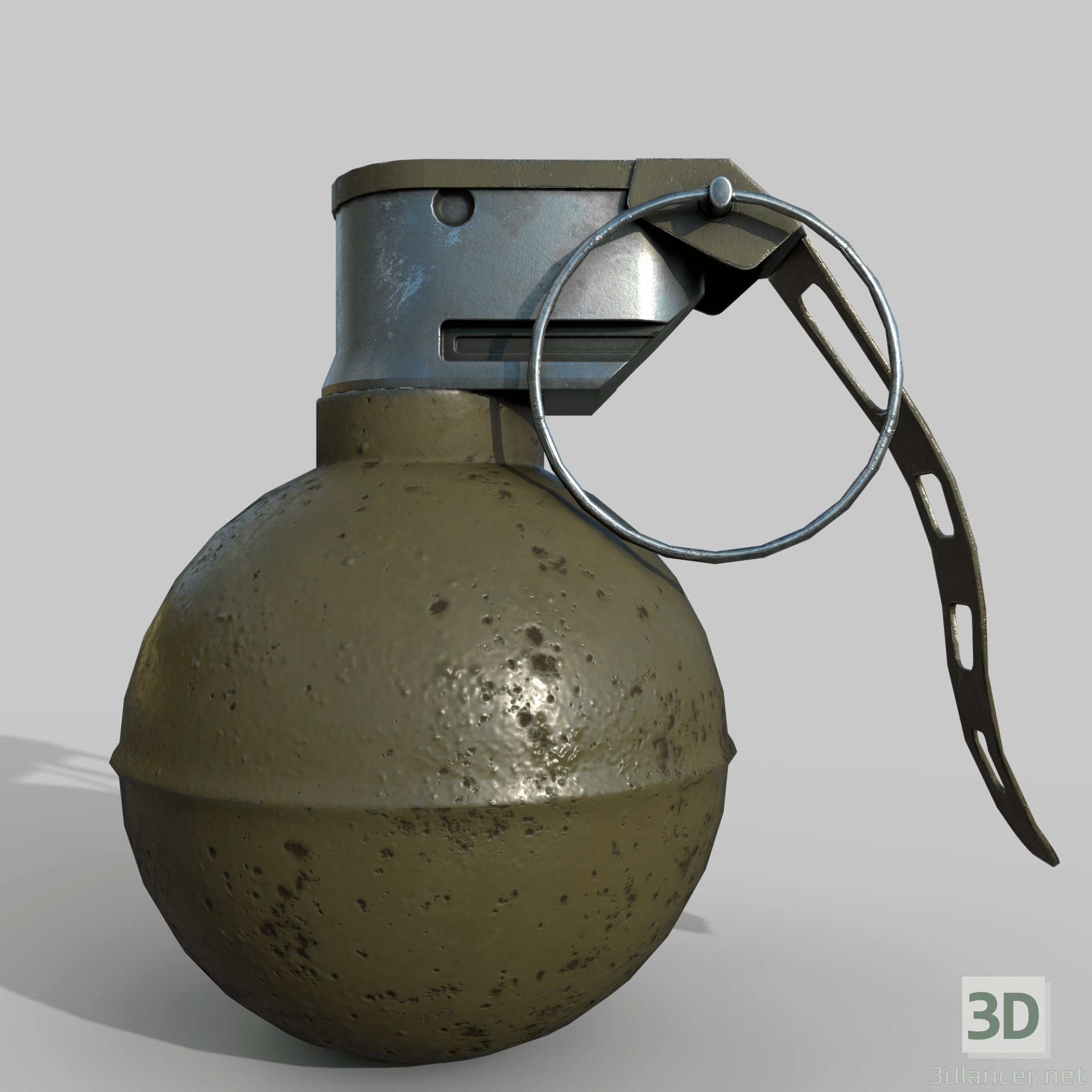 3d model Grenade M67 | 84091 | 3dlancer.net