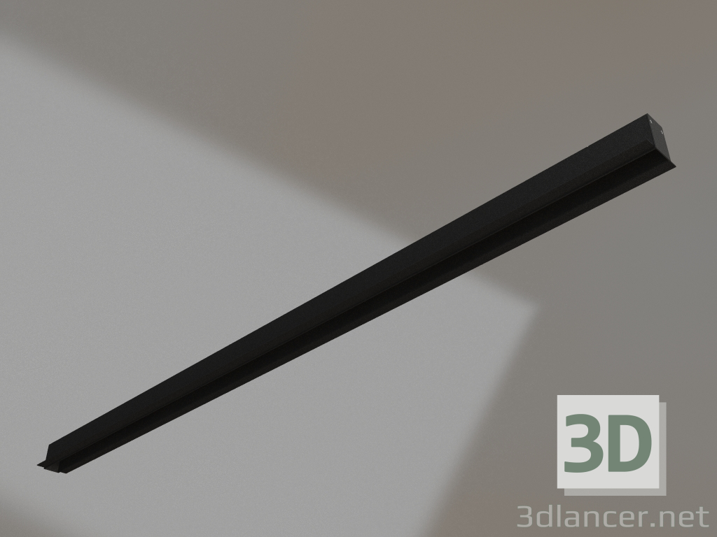 modèle 3D Rail intégré MAG-TRACK-2538-F-1000 (BK) - preview
