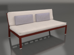 Sofa module, section 4 (Wine red)