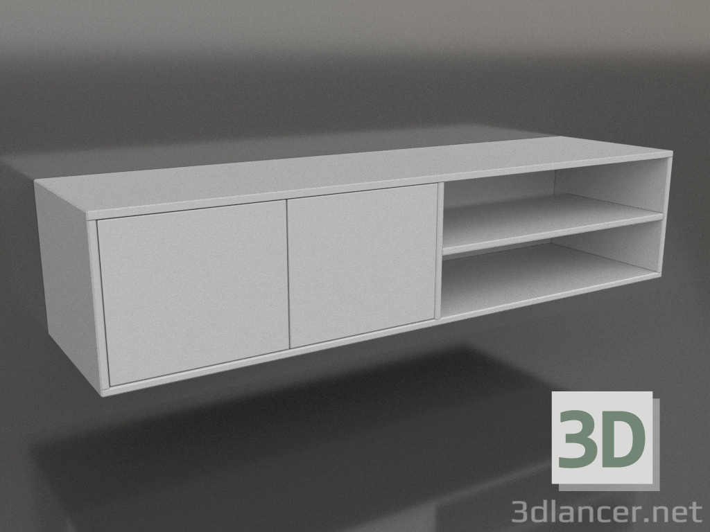 3d model TV stand 1 1500x400 mm (White) - preview 3d model TV stand 1 1500x400 mm (White) - preview