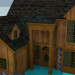 3d model Wooden House - preview