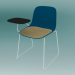 modèle 3D Chaise avec table SEELA (S315 avec garniture en bois, sans rembourrage) - preview