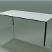 3d модель Стол офисный прямоугольный 0817 (H 74 - 100x200 cm, laminate Fenix F01, V39) – превью