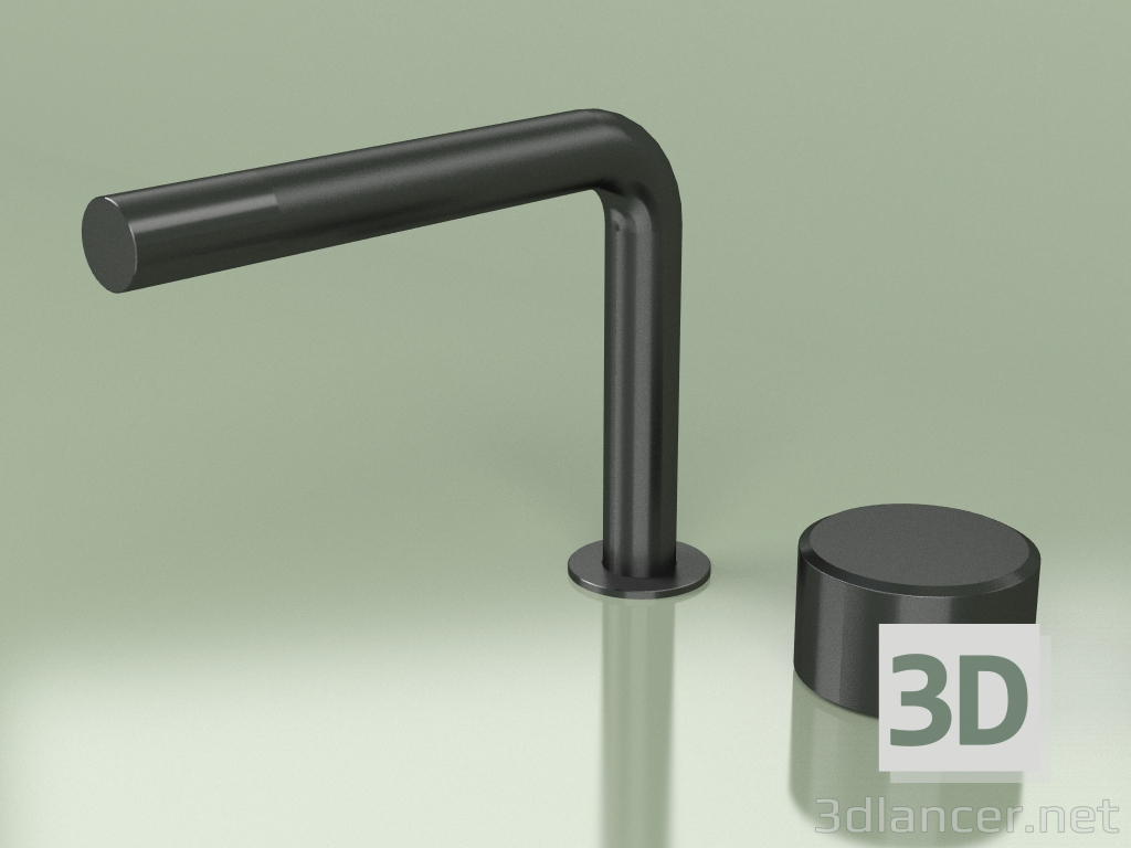 3d model 2-hole mixer with swivel spout (16 31 T, ON) - preview