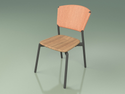 Chair 020 (Metal Smoke, Orange)