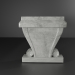 modello 3D di Panca in marmo comprare - rendering