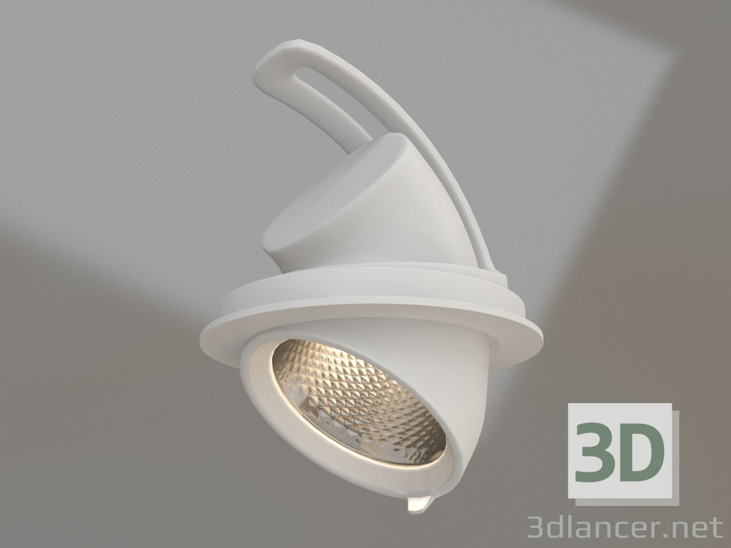 3D Modell Lampe LTD-150WH-EXPLORER-30W Warmweiß 38 Grad - Vorschau