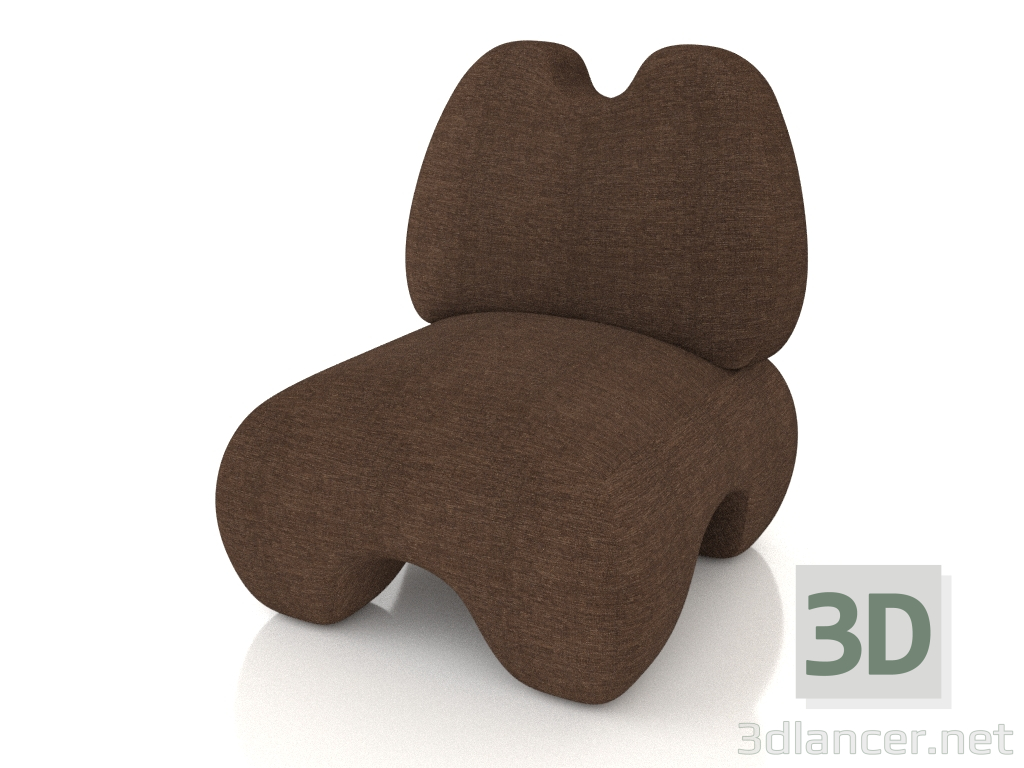 3d model Armchair DOMNA - preview