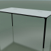 3D modeli Dikdörtgen ofis masası 0818 (H 74 - 79x160 cm, laminat Fenix F01, V39) - önizleme