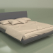 3d модель Ліжко двоспальне Mn 2018 (Антрацит) – превью