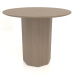 3d model Dining table DT 11 (D=900х750, wood grey) - preview