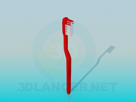 Modelo 3d Escova de dentes - preview